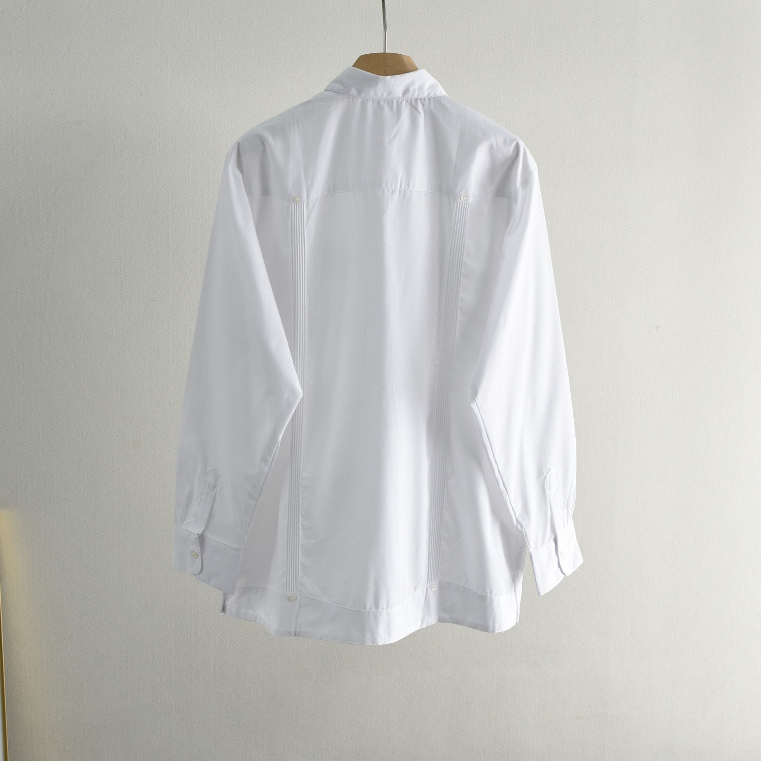 White Patchwork Casual Shirt
for men with style and boldness