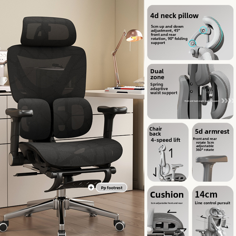Ergonomic Office Chair with Lumbar Support