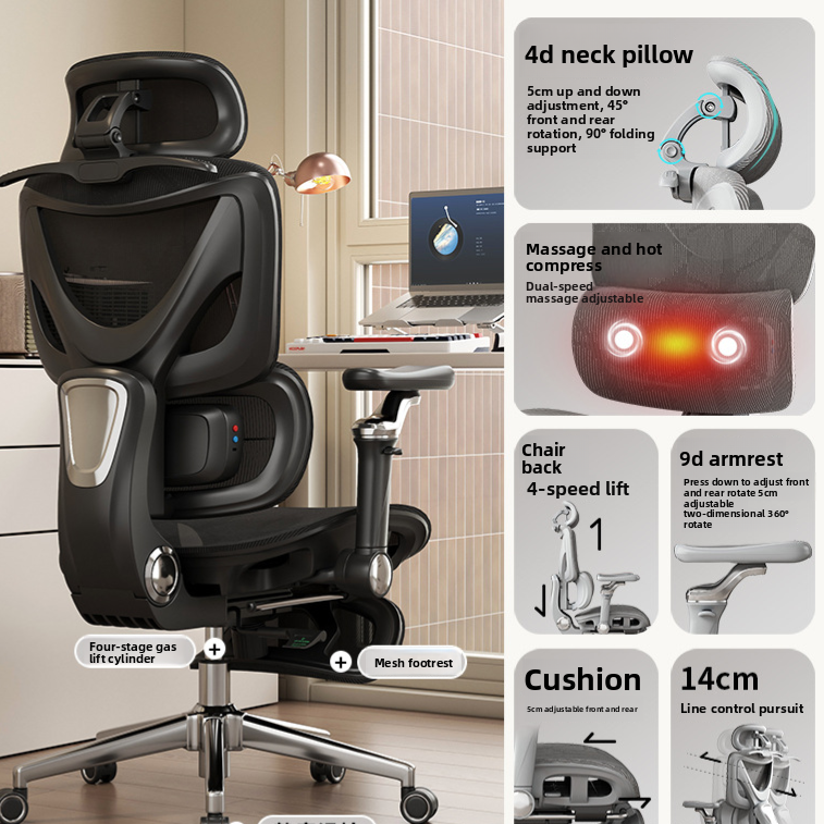 Ergonomic Office Chair with Lumbar Support