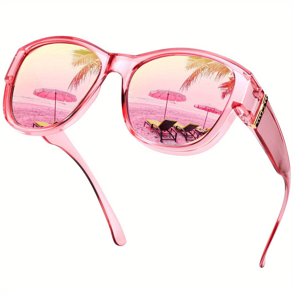 UV-protective driving sunglasses