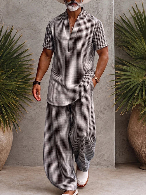 Mens Casual Plaid Shirt.
For men who want to make a statement effortlessly .