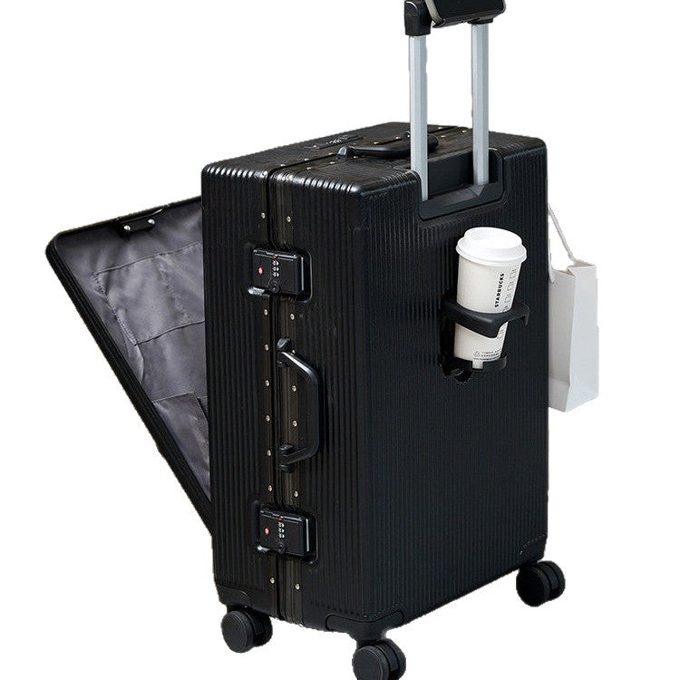Alloy Frame Travel Luggage with USB Port