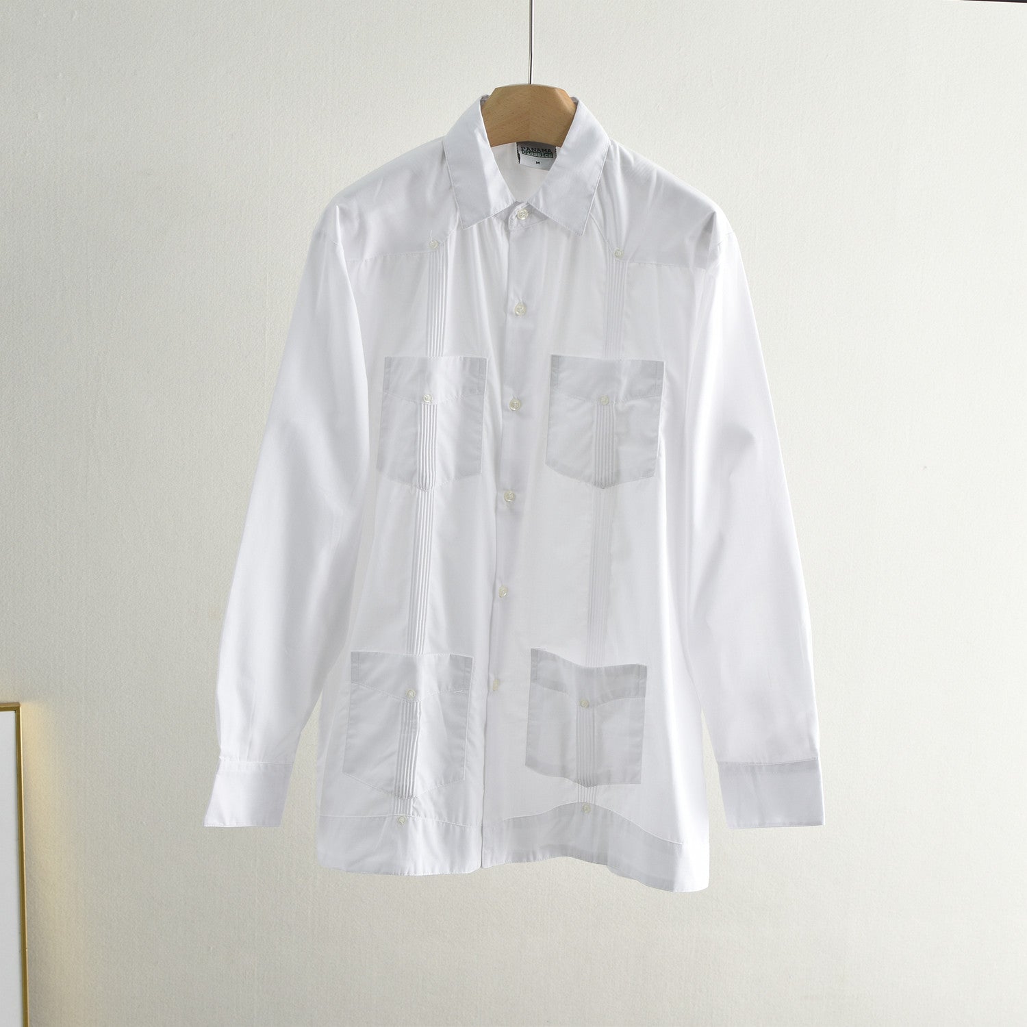 White Patchwork Casual Shirt
for men with style and boldness